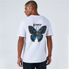 Custom High Quality Streetwear Butterfly Screen Printed T Shirt Men