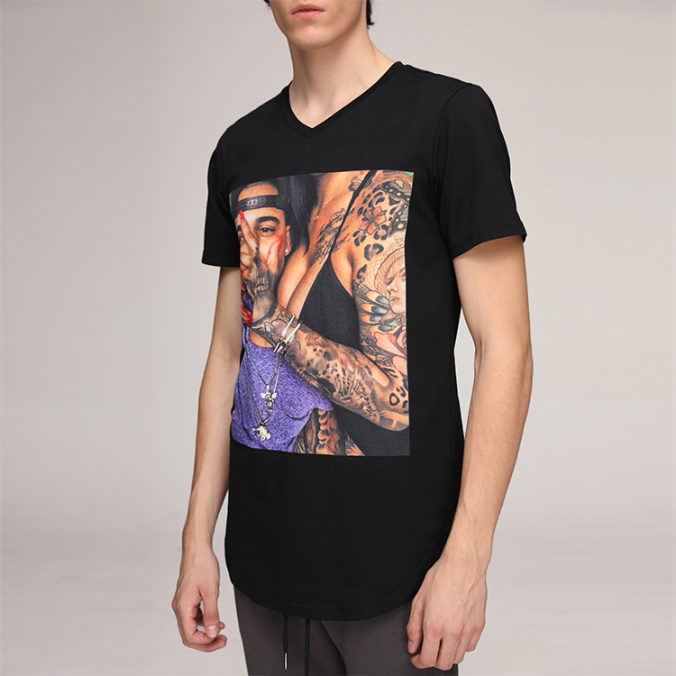 scoop bottom shirt